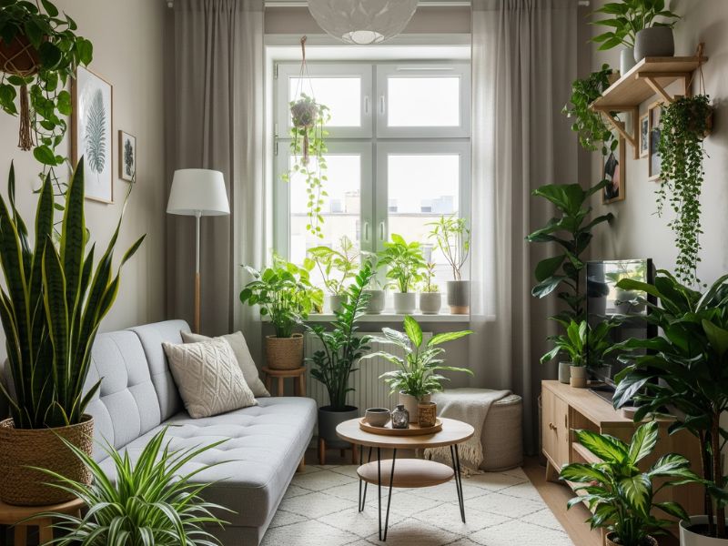 Trang trí phòng khách nhỏ 15m2 