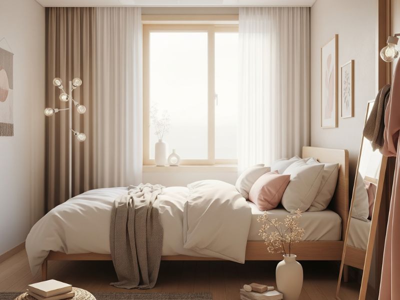 decor phòng ngủ chill cho nữ