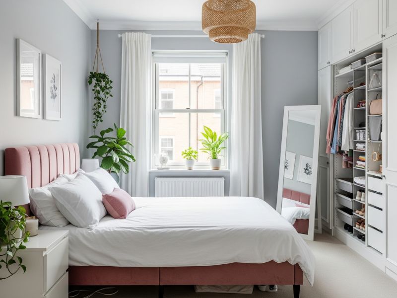decor phòng ngủ chill cho nữ