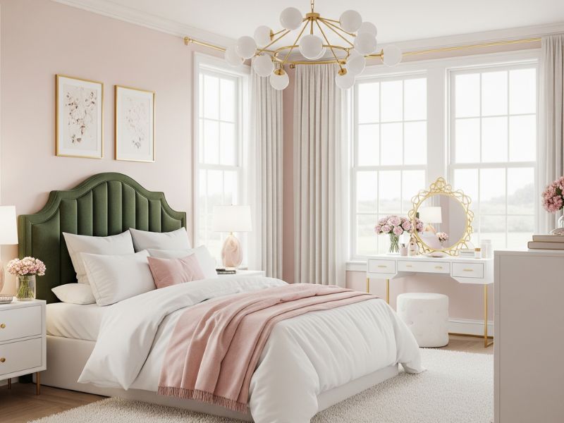 decor phòng ngủ chill cho nữ