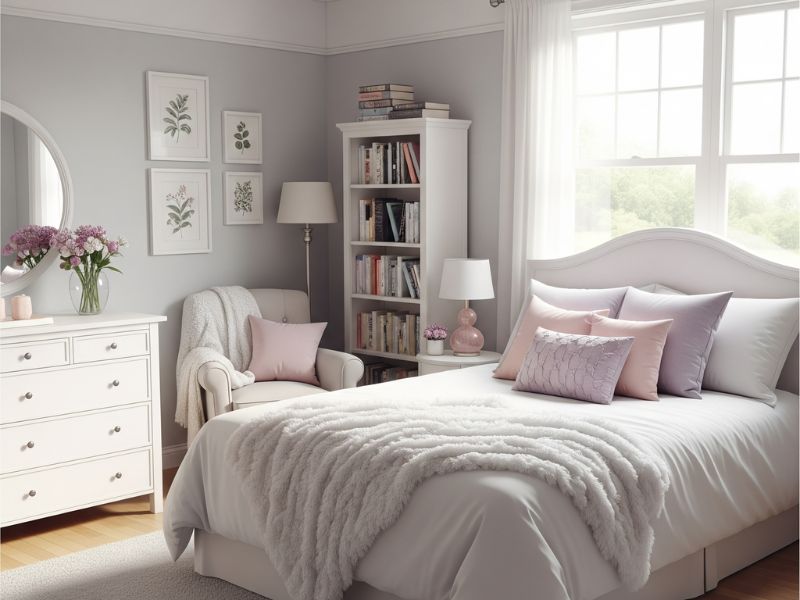 decor phòng ngủ chill cho nữ