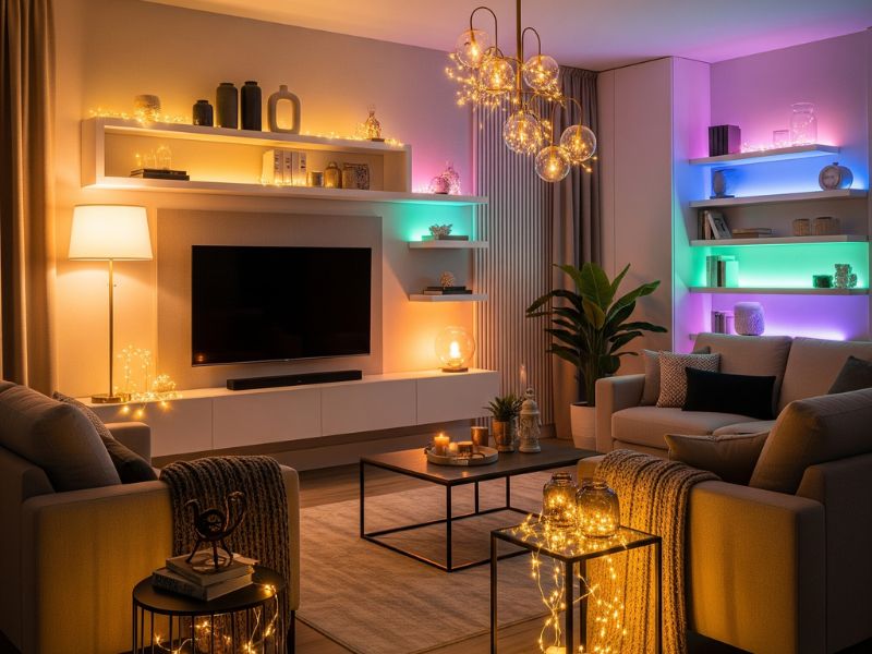 Decor phòng khách chung cư