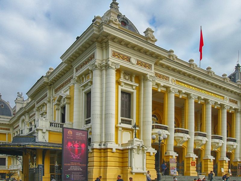 thiết kế phòng ngủ phong cách indochine