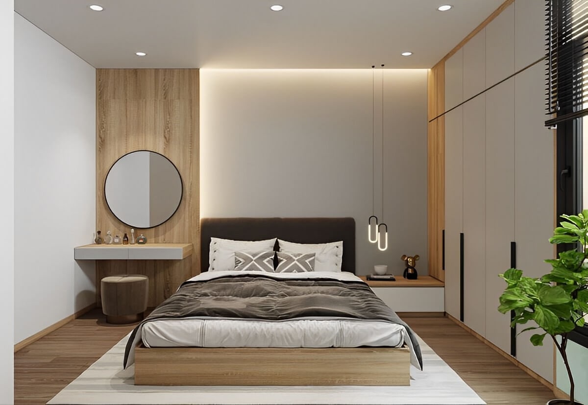 trang trí phòng ngủ đơn giản rẻ tiền