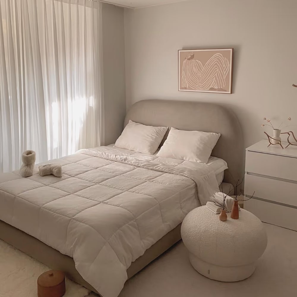 trang trí phòng ngủ đơn giản rẻ tiền