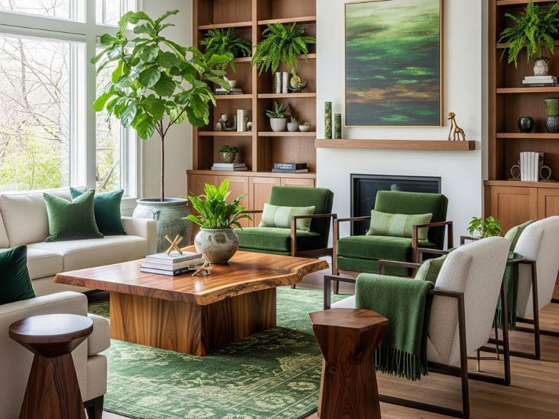 Thiết kế phòng khách đẹp sang trọng