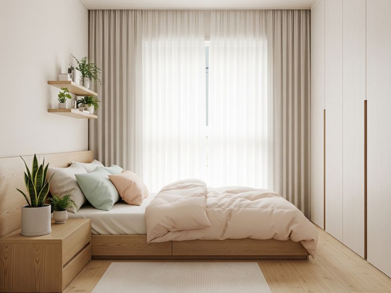 Cách trang trí phòng ngủ nhỏ gọn đẹp
