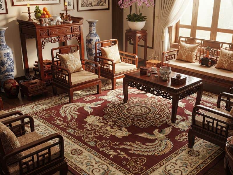 Phòng khách truyền thống Việt Nam