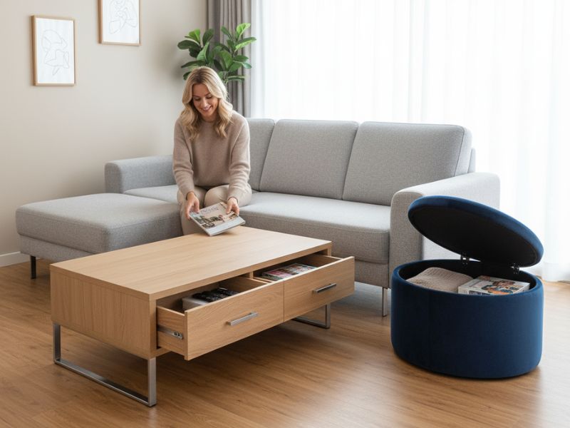 cách trang trí phòng khách nhỏ xinh