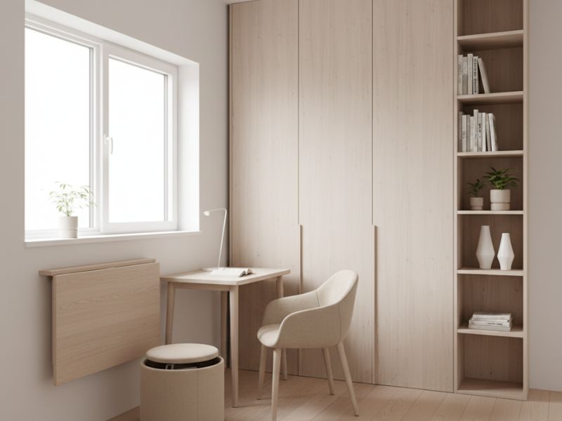decor phòng ngủ nhỏ không giường