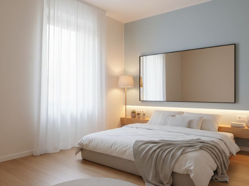 decor phòng ngủ nhỏ không giường