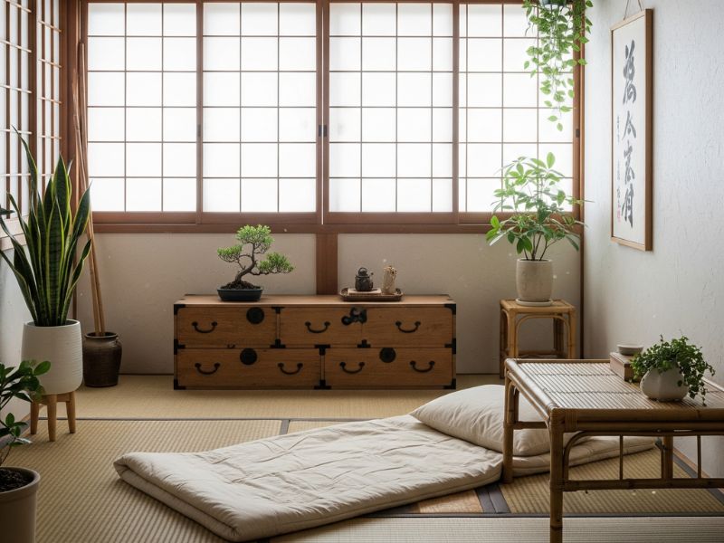 decor phòng ngủ nhỏ không giường