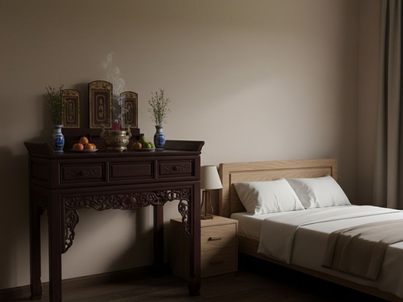 kiêng kỵ khi đặt bàn thờ