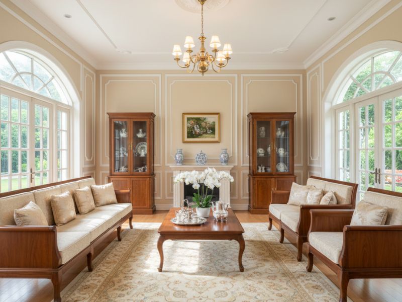 trang trí nội thất phòng khách nhà cấp 4