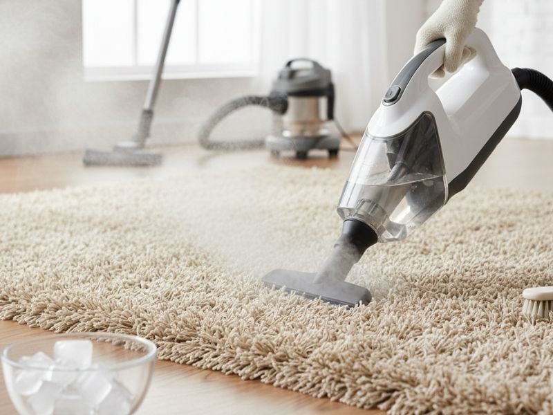 Cách giặt thảm lông xù