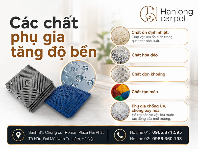 Các chất phụ gia tăng độ bền