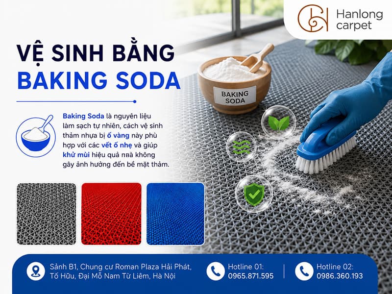 Vệ sinh bằng Baking Soda