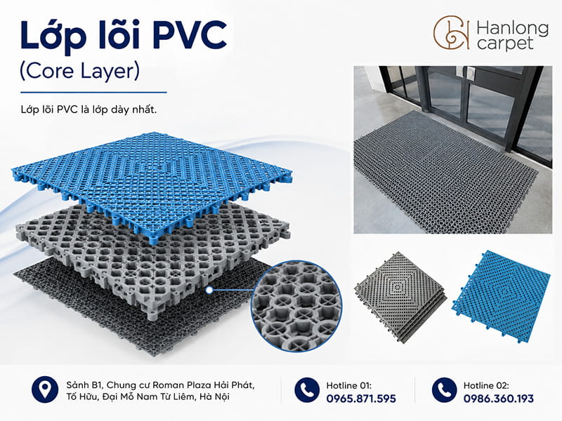 Lớp lõi PVC (Core Layer)