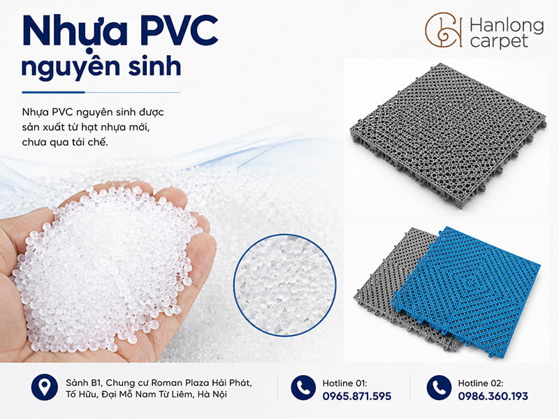 Nhựa PVC nguyên sinh