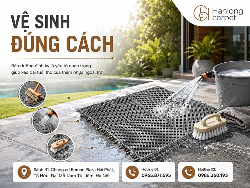 Vệ sinh đúng cách