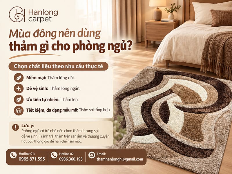 Chọn chất liệu theo nhu cầu thực tế