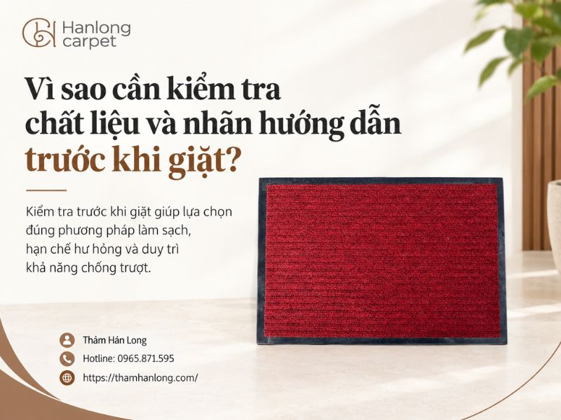 Thảm chống trơn có giặt máy được không